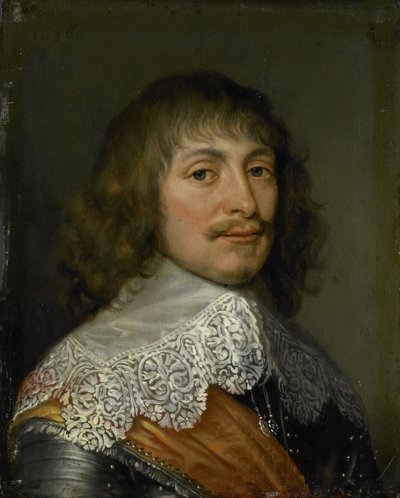 Portret van George Frederick, Prins van Nassau-Siegen door Unbekannt Unbekannt